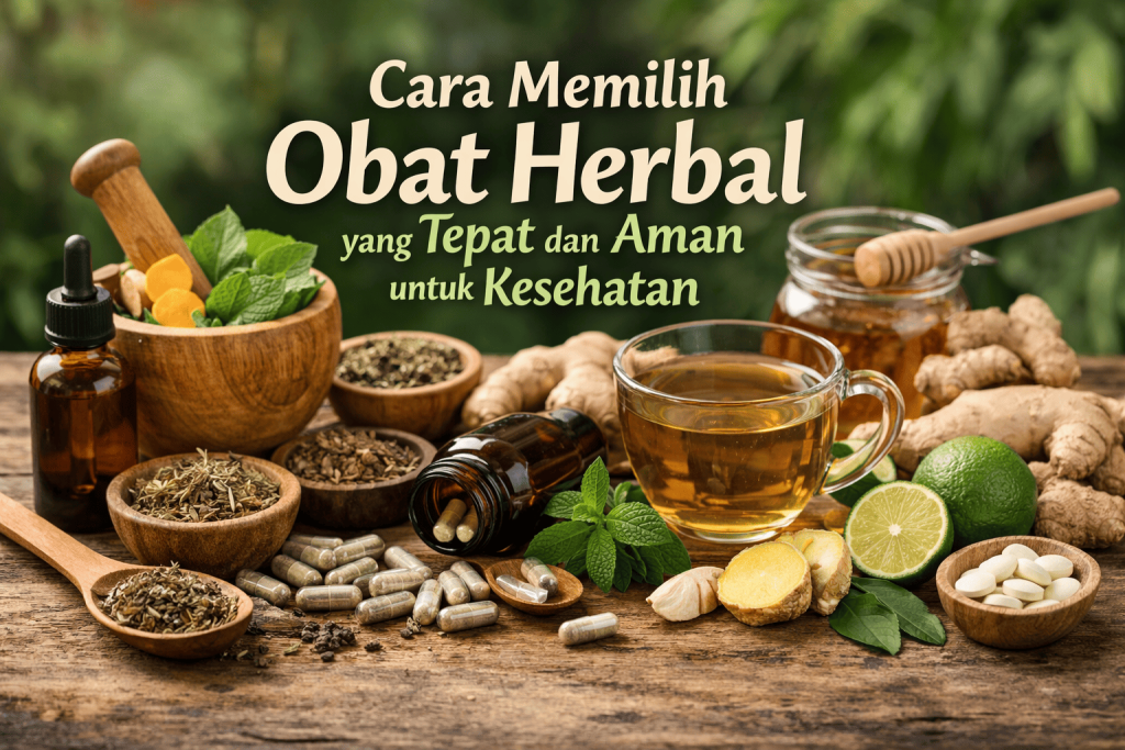 Cara Memilih Obat Herbal yang Tepat