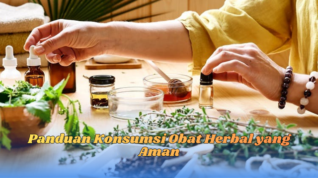 Panduan konsumsi obat herbal