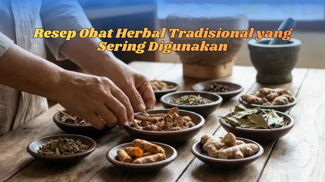 resep obat herbal